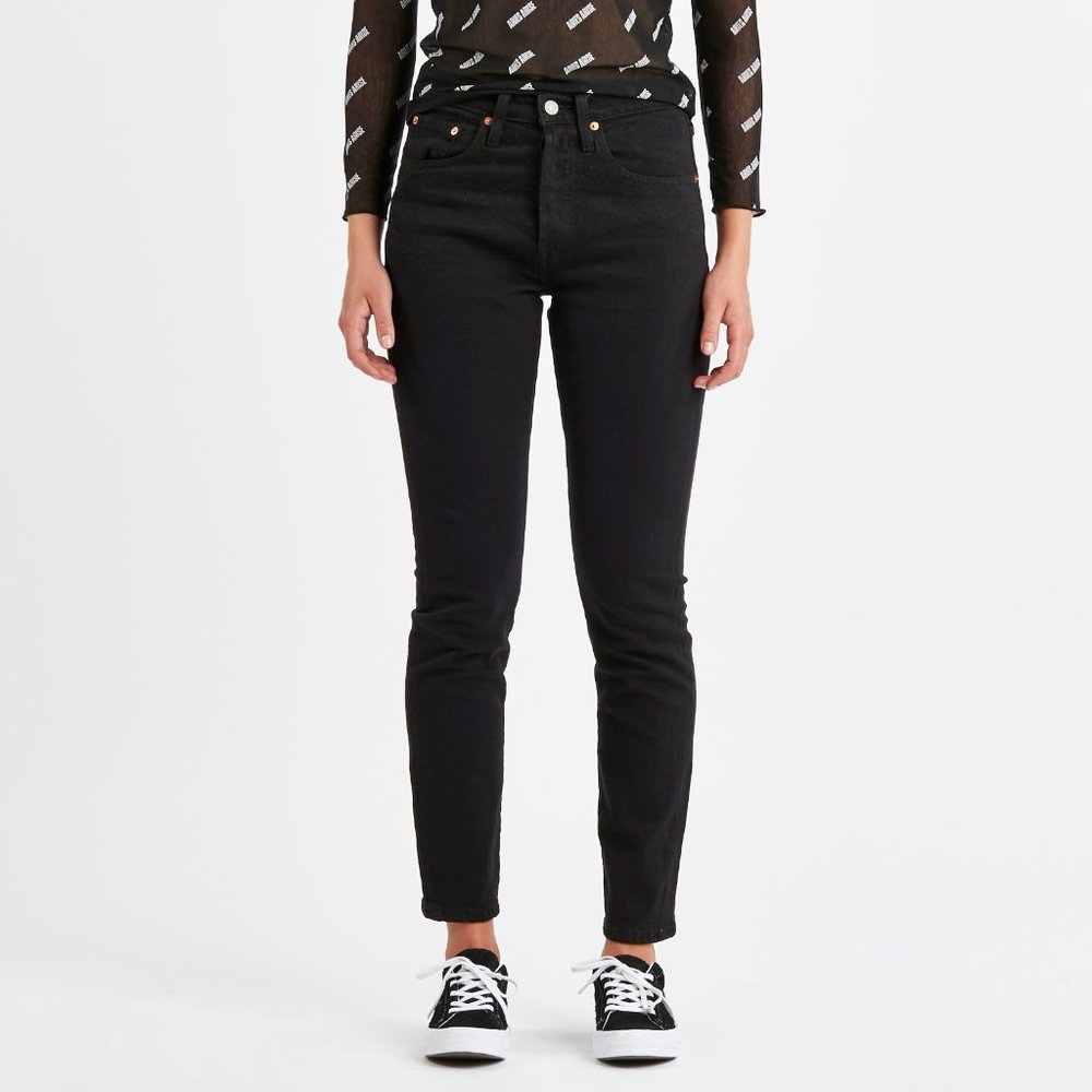 Levi 501 Jeans Black 27 Waist 30 Length